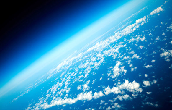 地球从太空。来源:Aflo有限公司。除股票的照片。