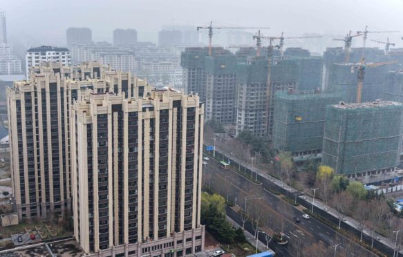 房地产开发是在青州,山东,中国