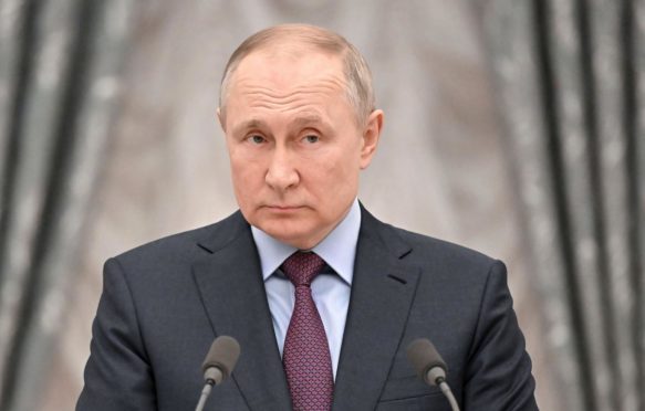 俄罗斯总统弗拉基米尔•普京(Vladimir Putin)。
