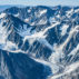 新西兰南阿尔卑斯山雪线调查。