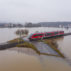 Train-passing-through-a-flooded-road-in-Germany, 2 - 2021