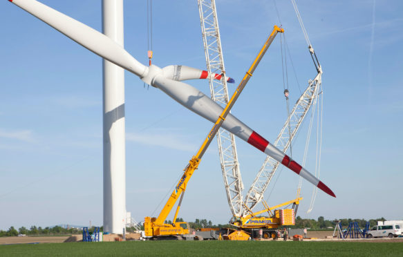 建设风力涡轮机在奥地利